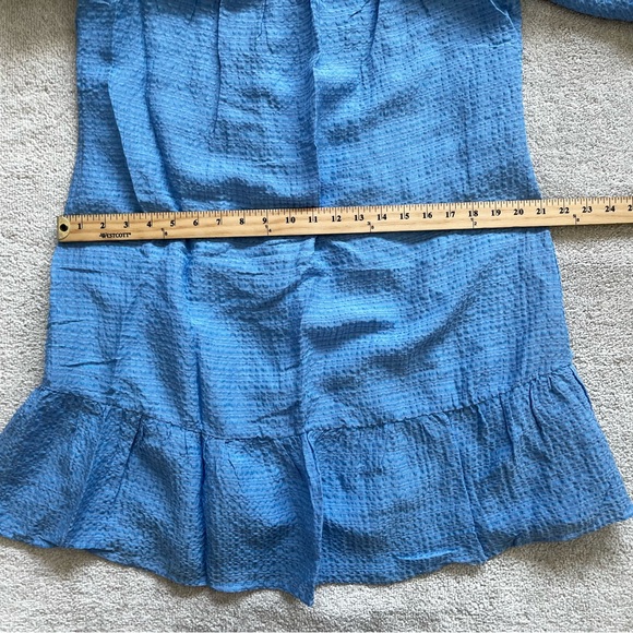 MARIE OLIVER SQUARE NECK PUFF SLEEVE LINED DRESS PRETTY FEMININE TRENDY DAINTY - Picture 7 of 10